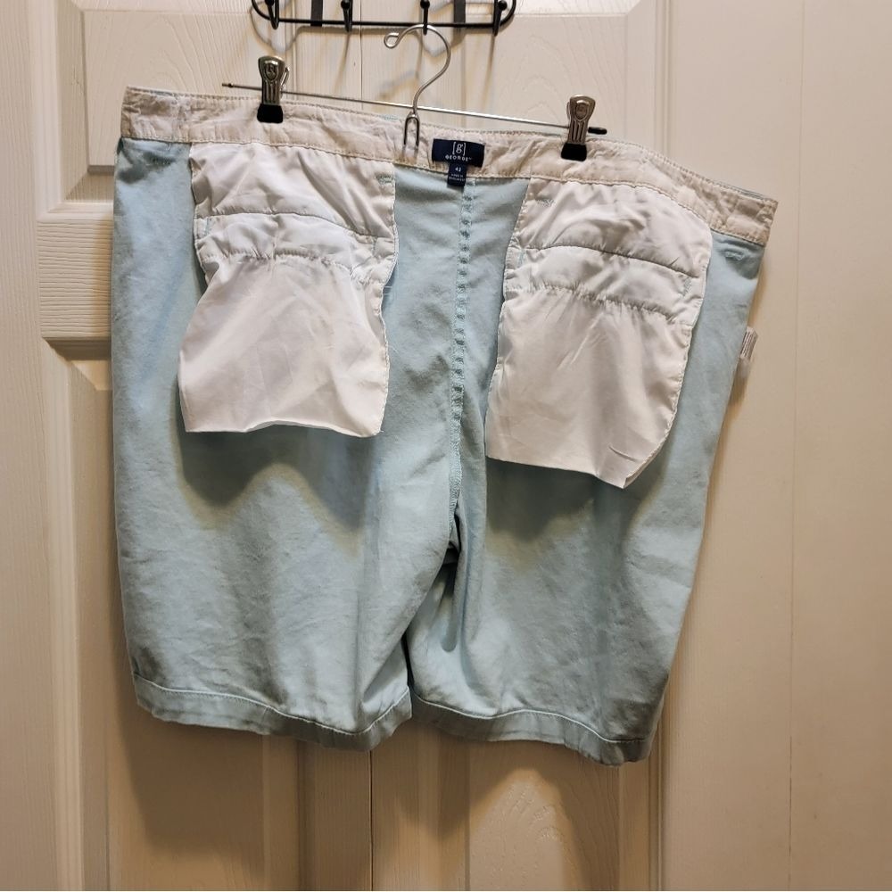 George Men's Light Blue‎ Shorts Size 42 - Picture 4 of 7